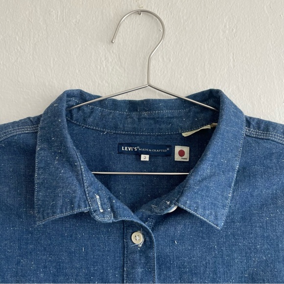 Levi’s Made & Crafted Pullover Shirt Small - Picture 4 of 5